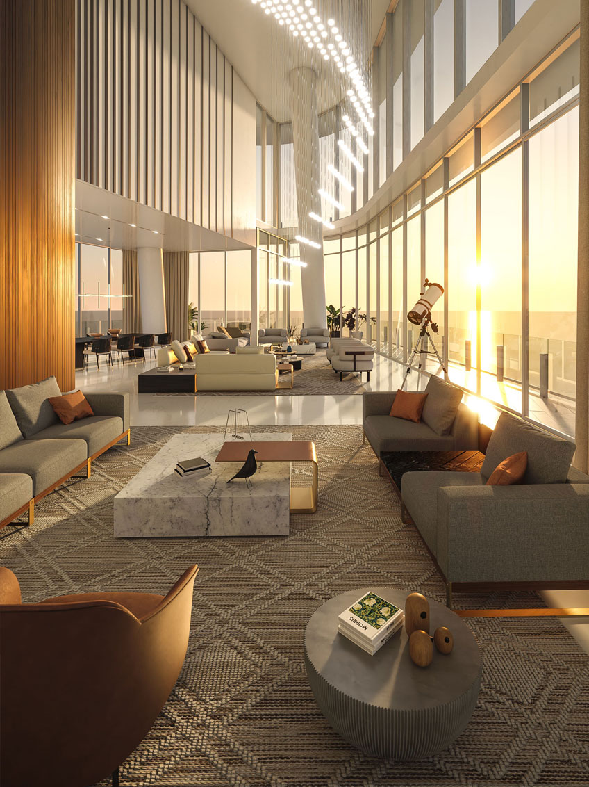 Aston Martin Residences Lobby