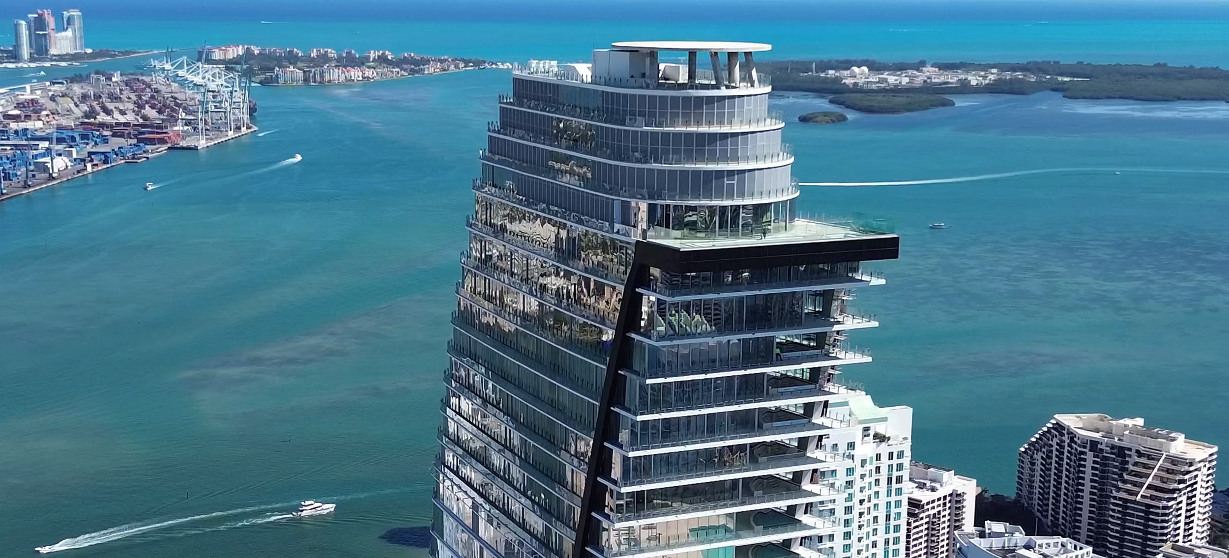 aston martin residences morning ocean view